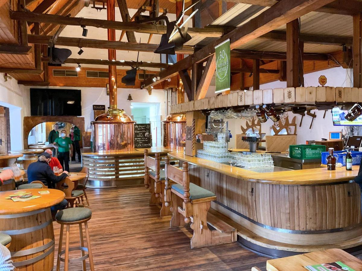 פולדה Hotel Brauhaus Wiesenmuehle מראה חיצוני תמונה